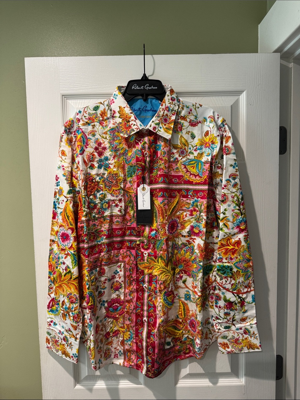 Robert Graham Limited Edition "Giverny Flowers" Shirt
